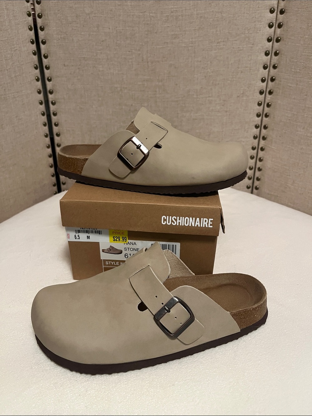 Cushionaire Hans women’s clogs size 6.5 - Picture 3 of 7